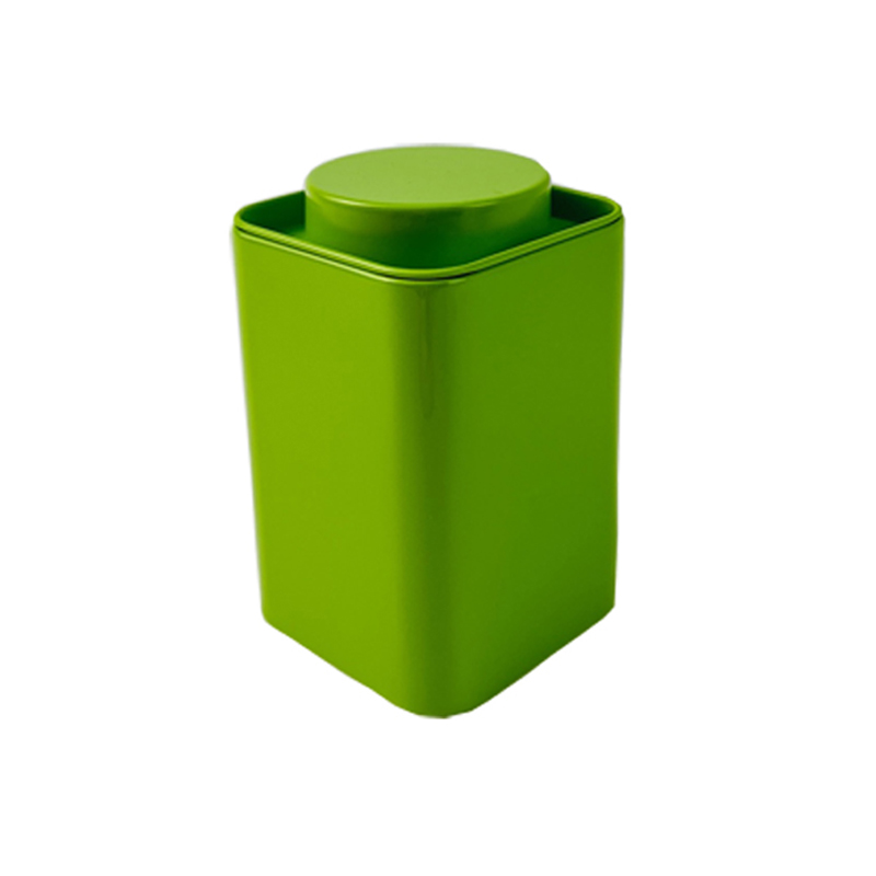 OEM cocoa powder square tin can canister tea tin coffee tin manufacturers