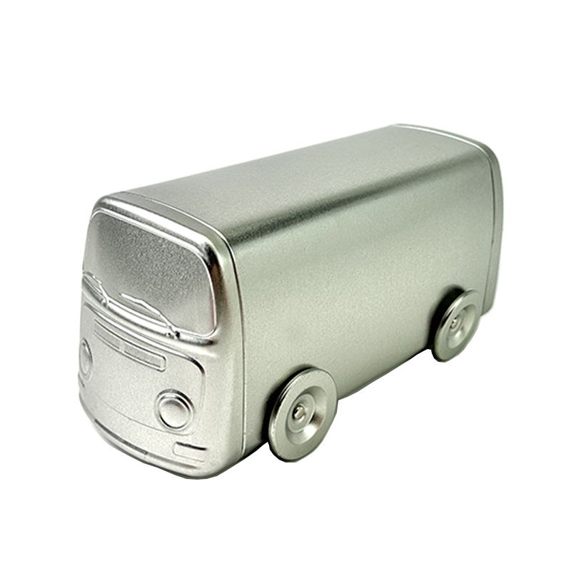 Bespoke luxury car shape for gift packaging truck shape metal tin toy food empty metal storage box maker