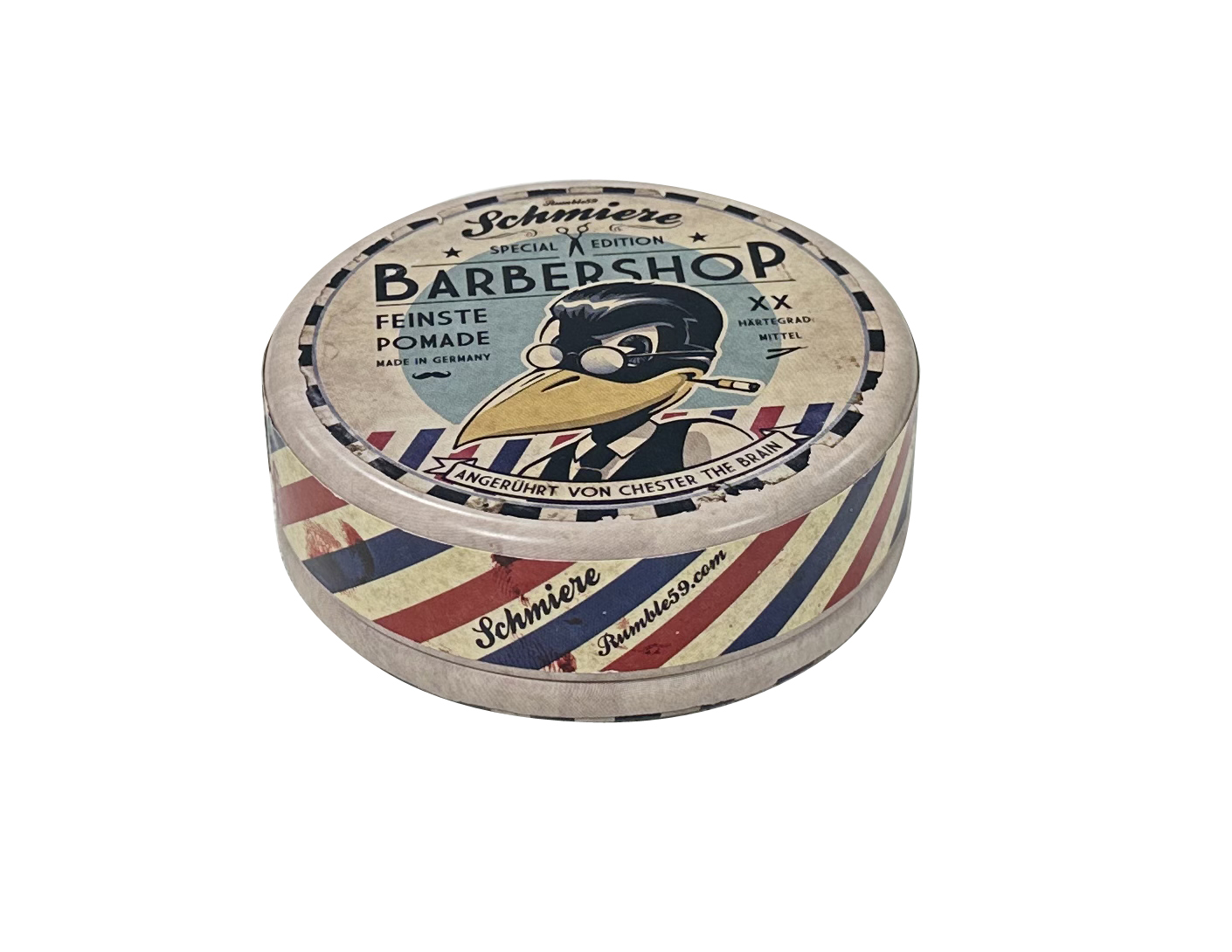 Custom logo hair wax tin can peppermint candy tin skin care cream packaging storage tin box