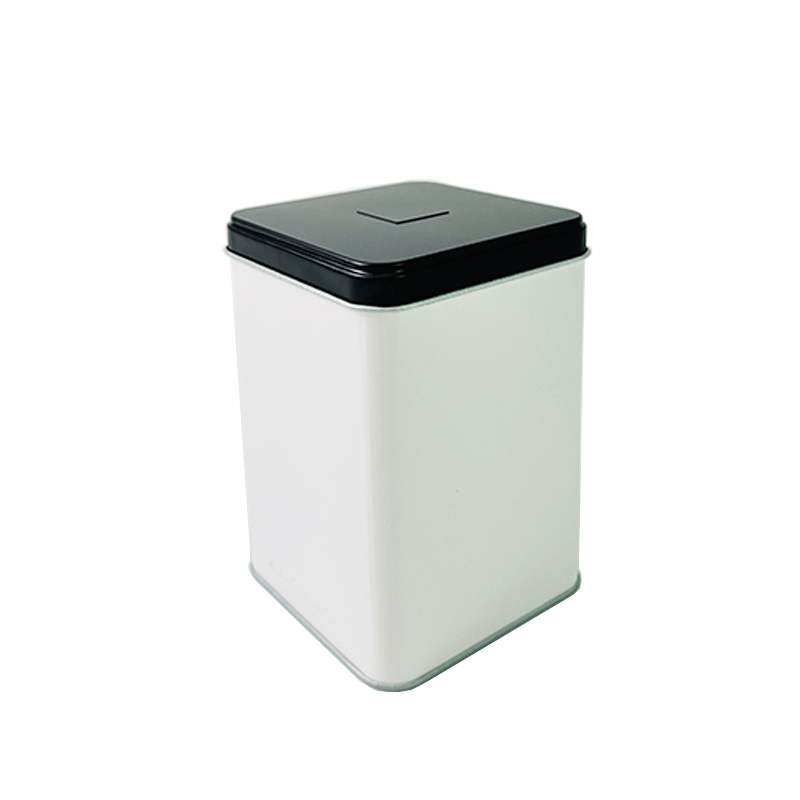 customised galvanised iron tins for pet treats storage packaging manufacturer