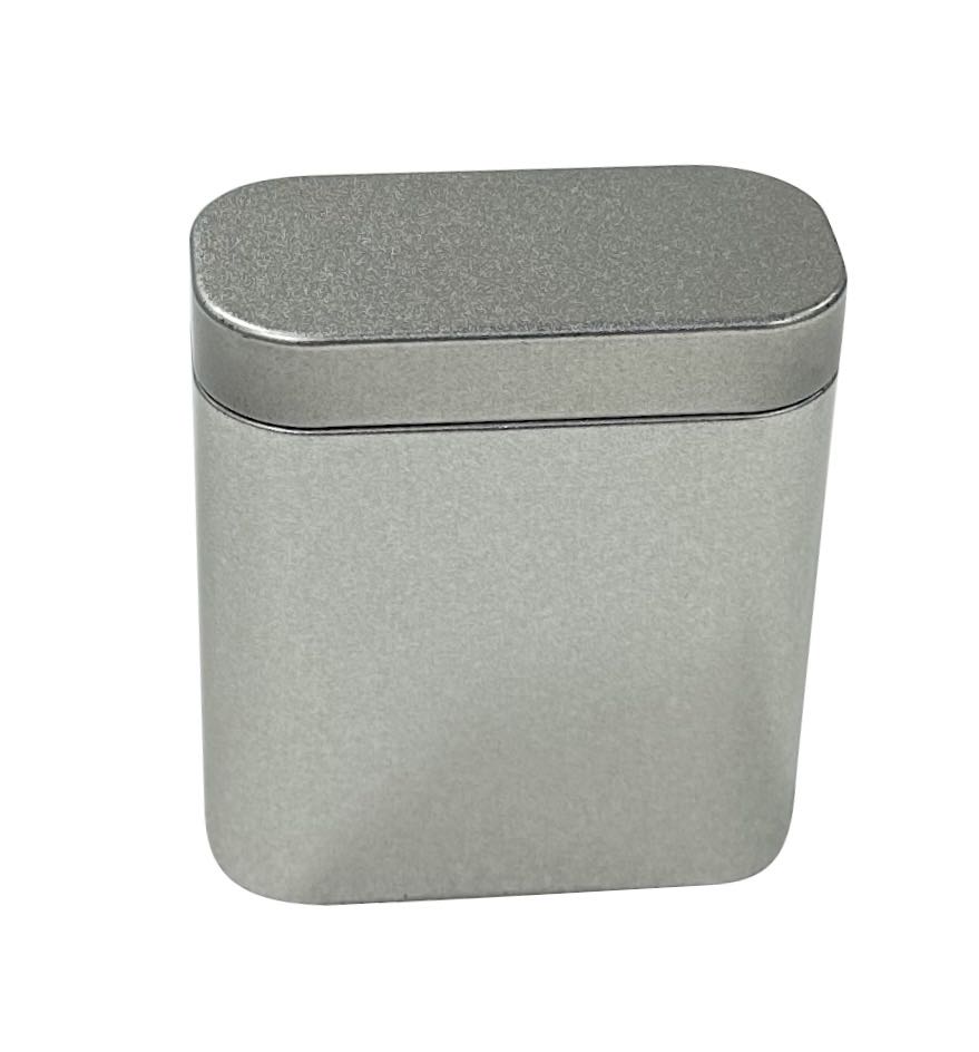 High quality magnetic spice tin container with labels wall base on refrigerator