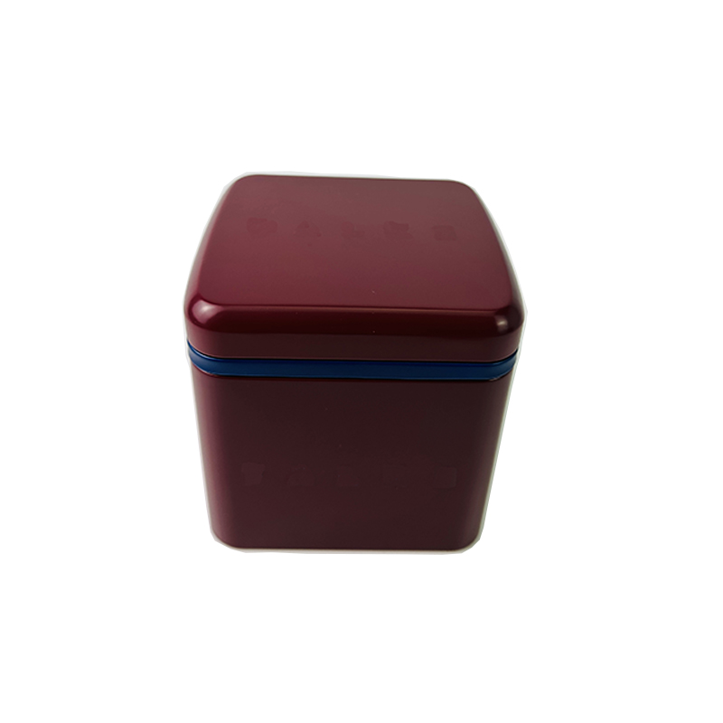 Manufacturer customise design food grade biscuit candy canister coffee tea tin can promotional gift box packaging