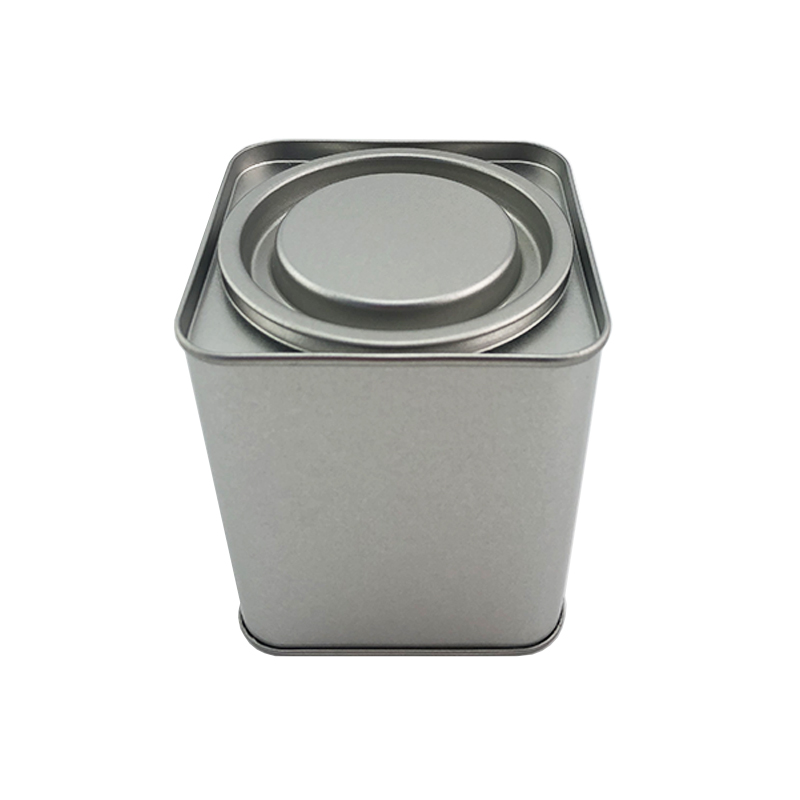 Wholesale printing design food grade airtight square tin custom tea tin can coffee metal tins container packaging